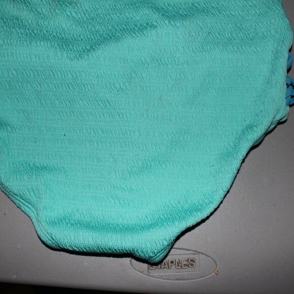 Blue 1 Pcs Justice Swimsuit Size 14 - Picture 6 of 9